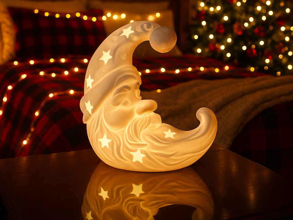 Santa Moon Star Lamp Projector